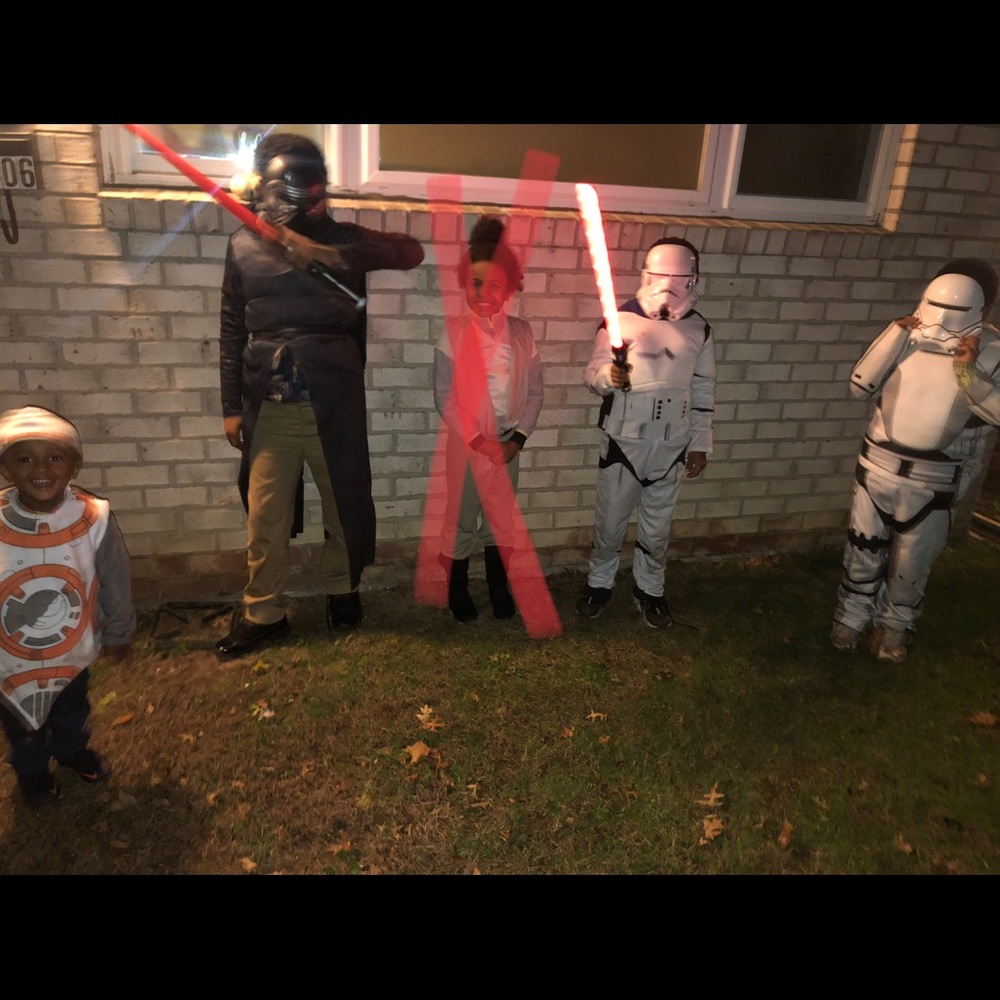 Any  ONE costume in the photo. Worn once.